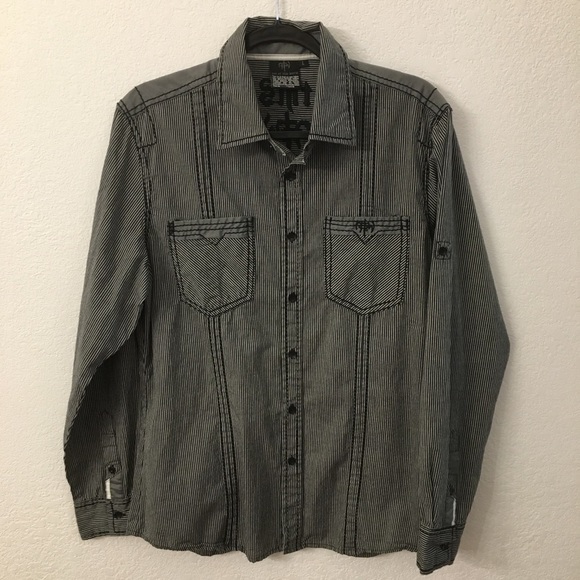 Not of This World button down shirt size large - Picture 1 of 5